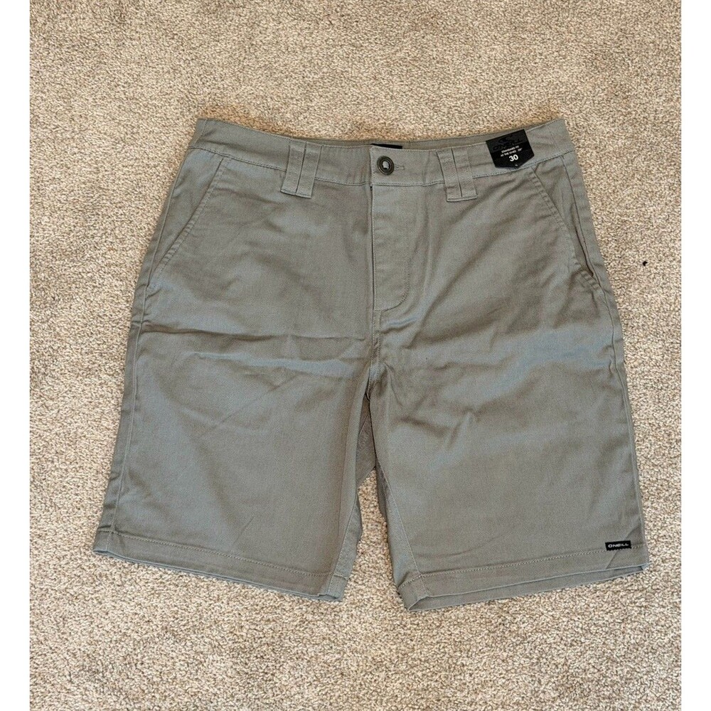 O'Neill Men's Chino Shorts Standard Fit At The Knee 20" Sz 30